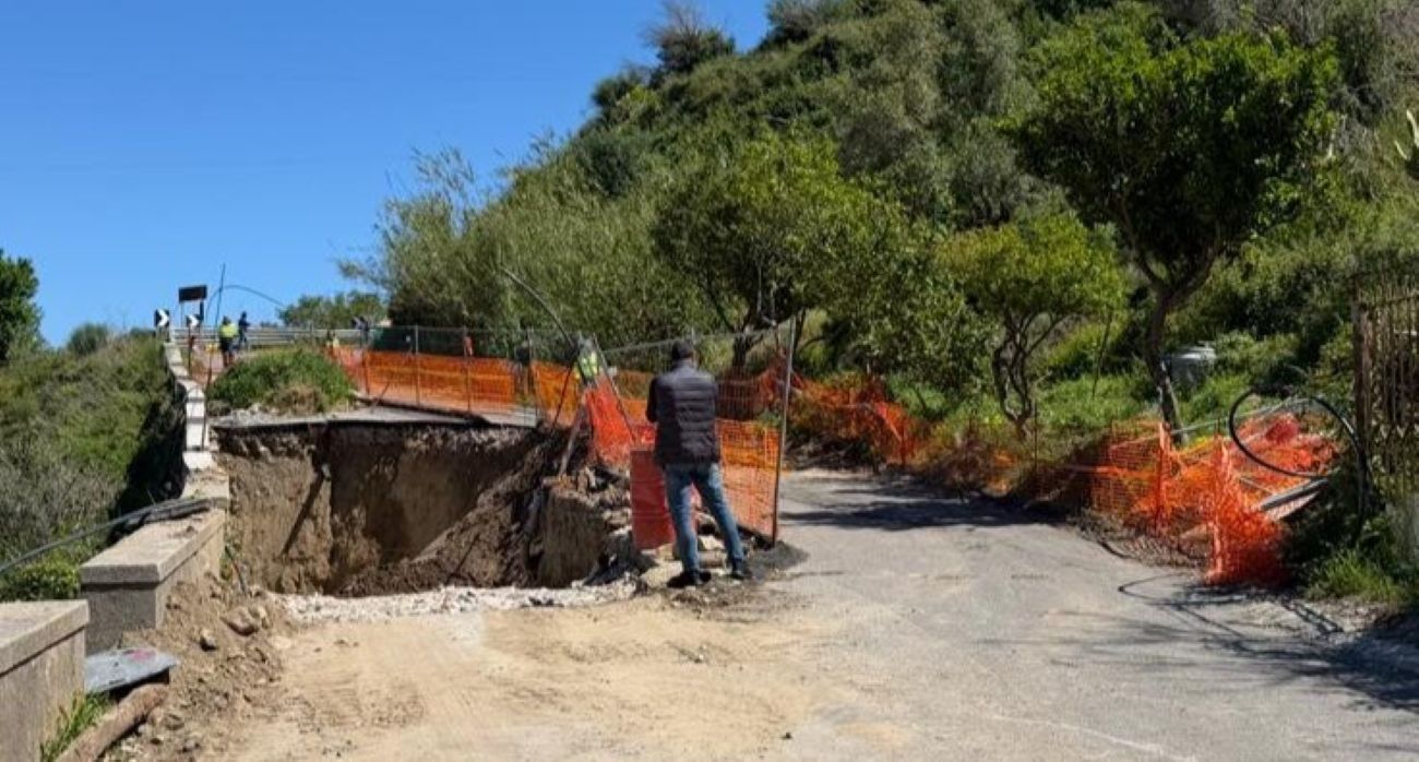 Massa San Nicola, nessuna nuova frana: i lavori sono in fase di chiusura