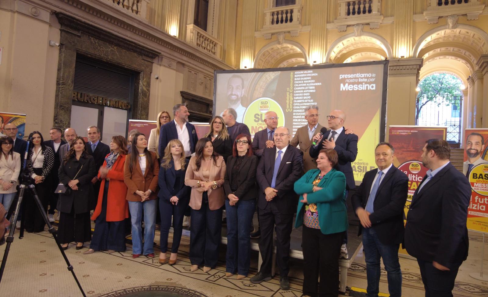 (VIDEO) Presentate altre tre liste a sostegno di Federico Basile: “Messina può continuare a cambiare”