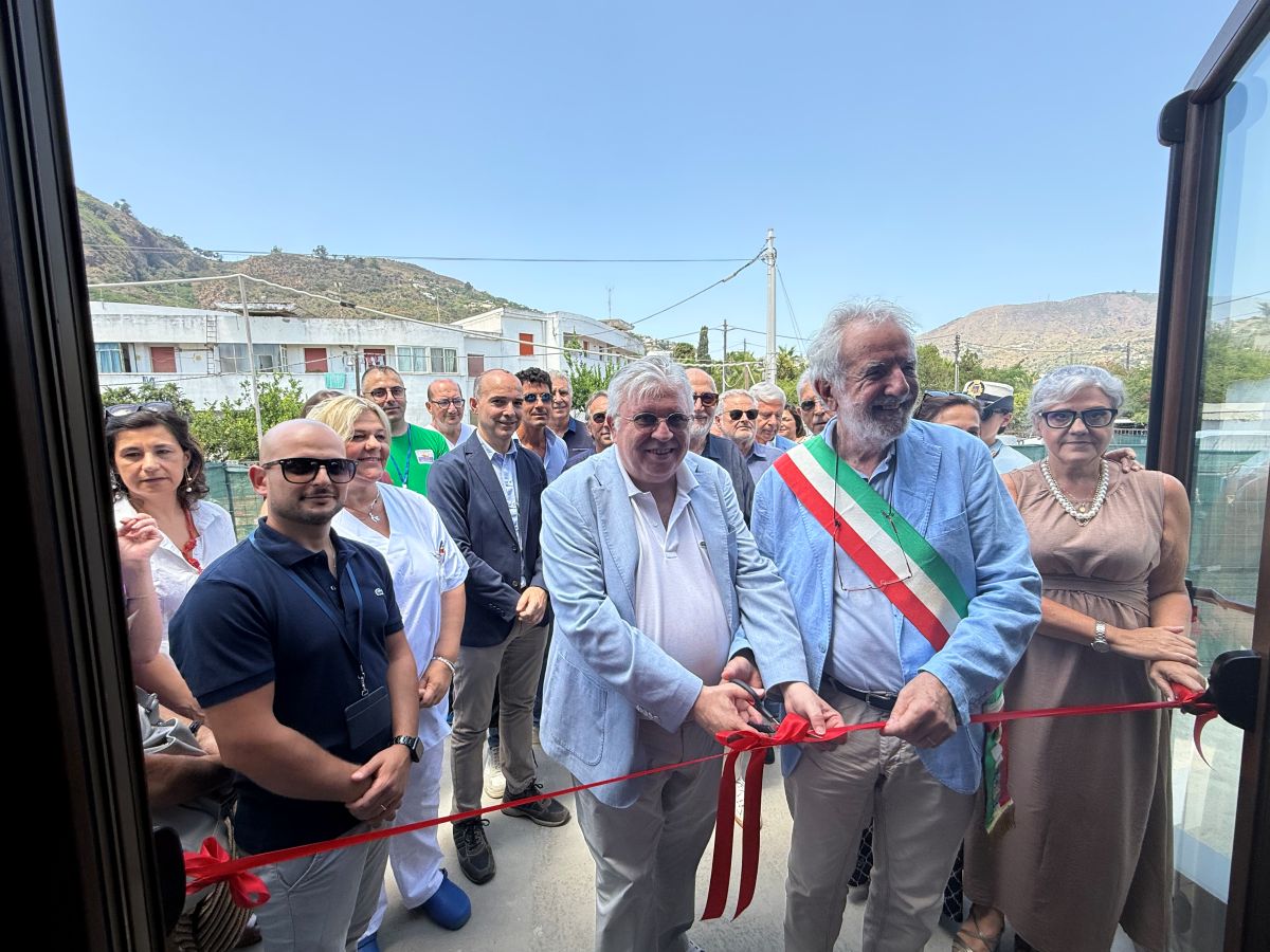 Sanità, inaugurata la Casa della Comunità Hub di Lipari: “Un risultato significativo”