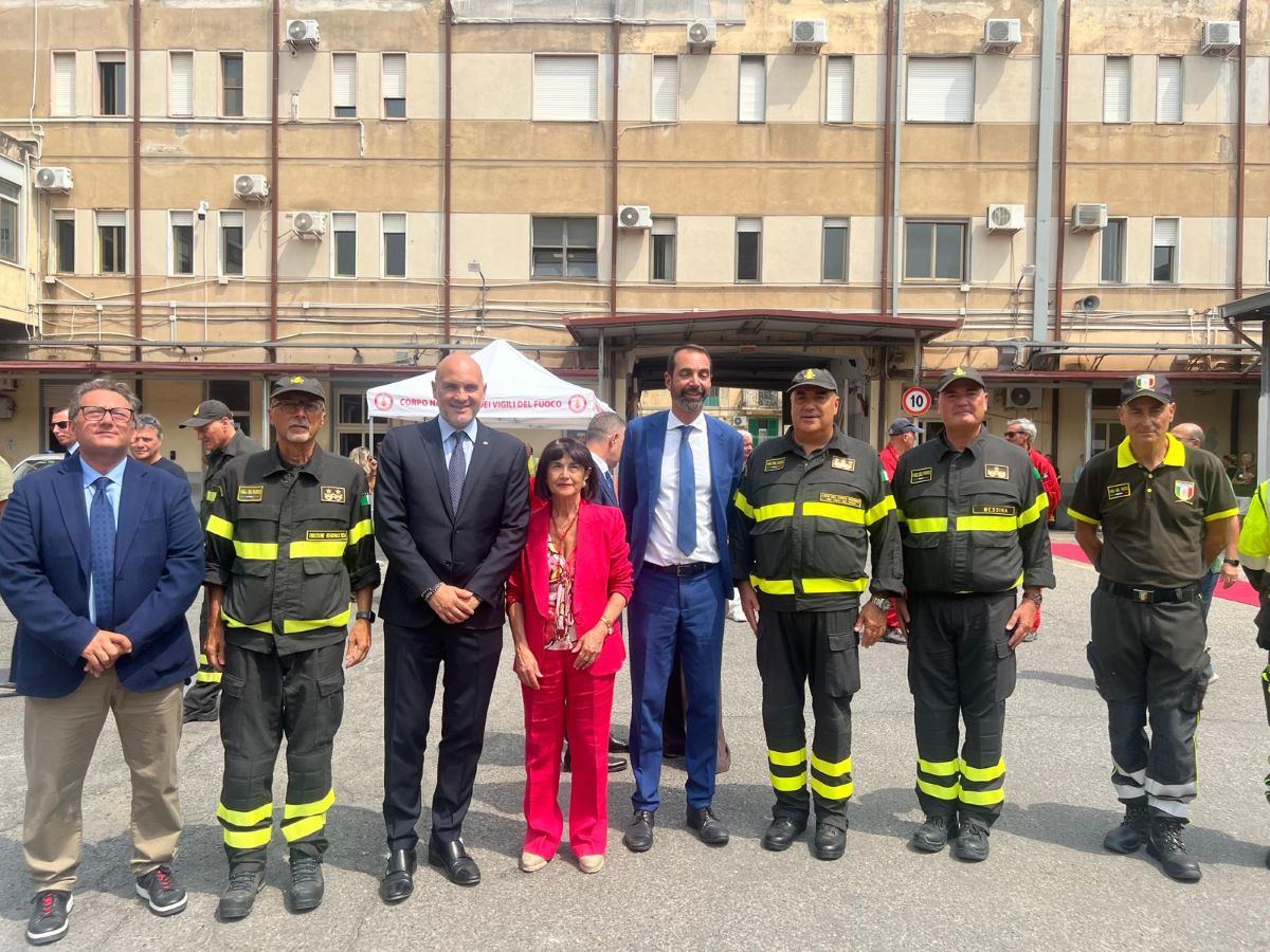Pistunina, Prisco a Messina: “Ai Vigili del fuoco va il nostro grazie. Intervento tra i più difficili dell’estate”
