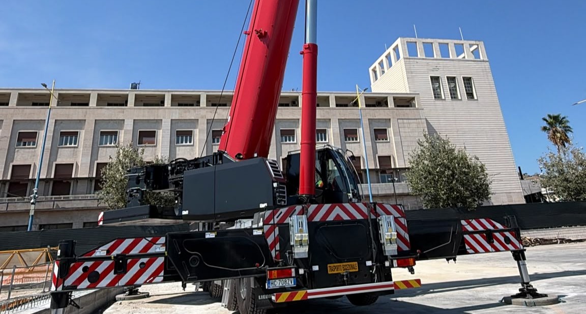 Nuovo Terminal Crociere di Messina, avanti con i lavori: in arrivo due gru da 30 metri